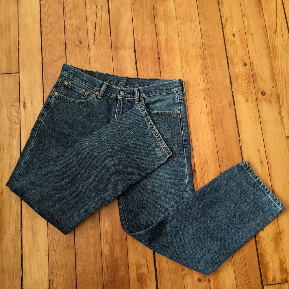 Levi's 505 Mens Blue Jeans 33x29